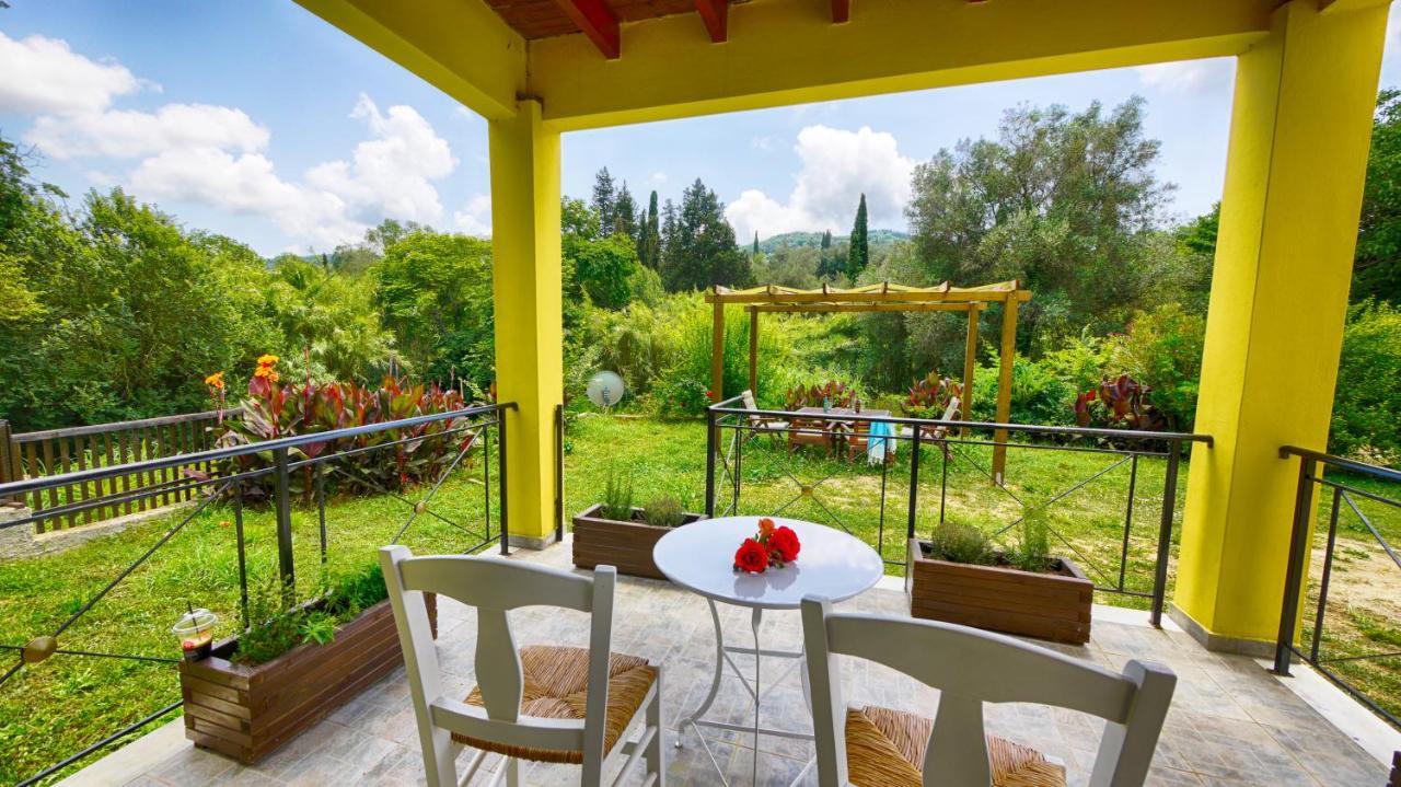 Zen Stone House Villa Agios Georgios Pagon Exteriör bild